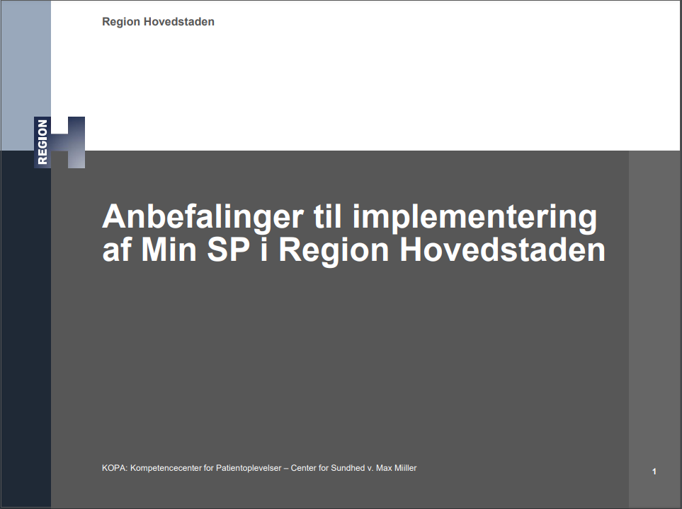 Billede af rapportens forside