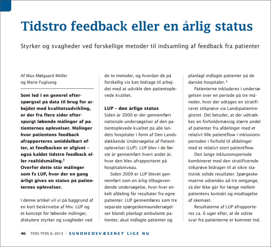 Billede af rapportens forside